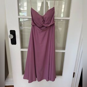NWT Vici purple strapless dress